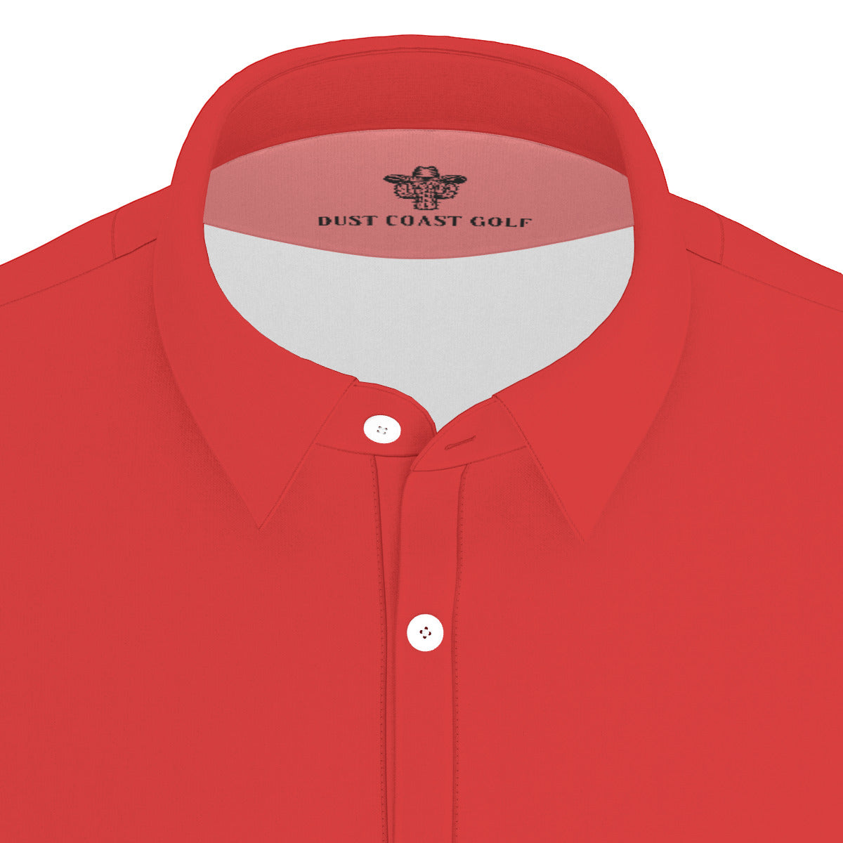 Scarlet Skies - Men's Stretch Collar Polo Shirt