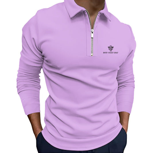 Collared Quarters - Quarter Zip Pullover Sweatshirt