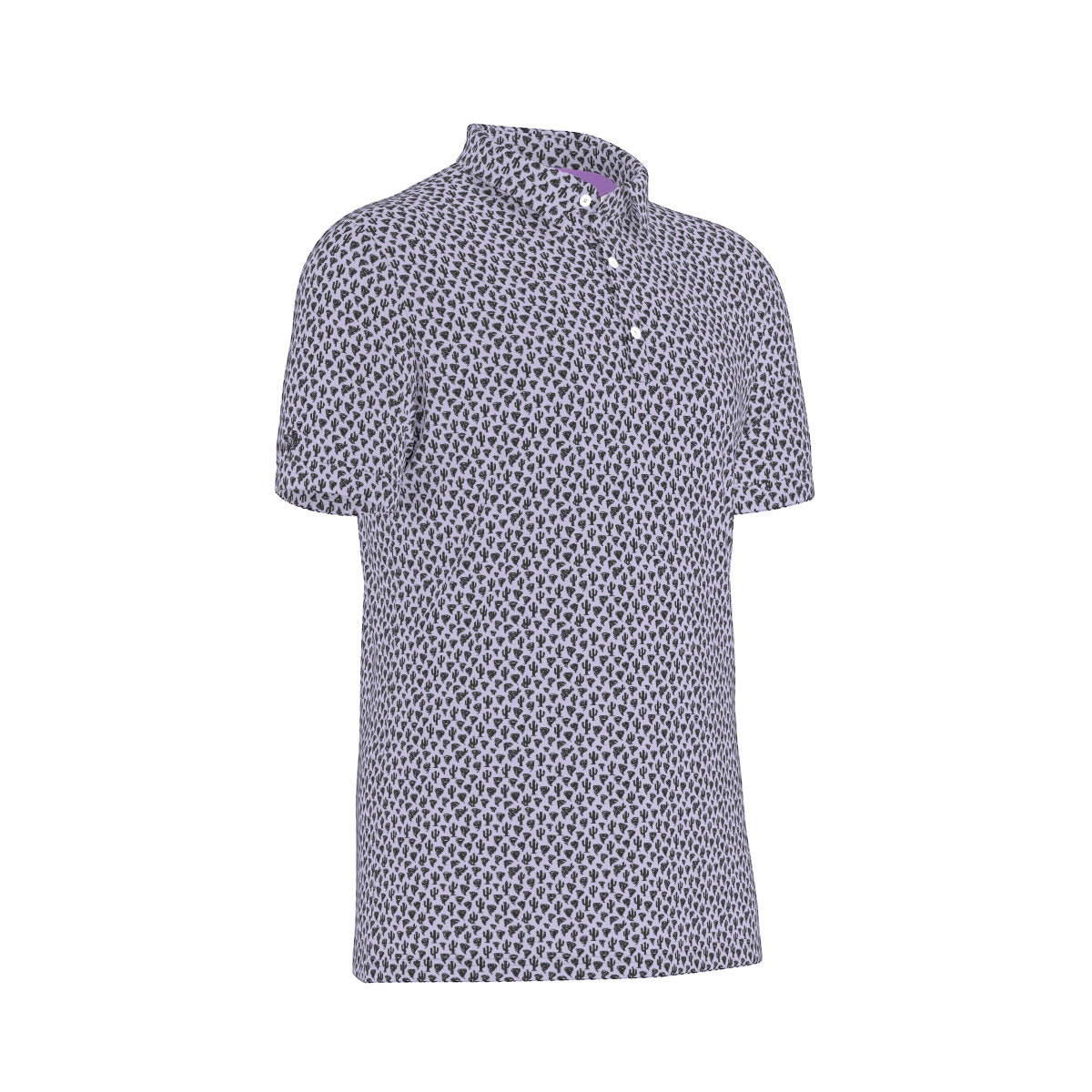 Desert Storm - Men's Stretch Collar Polo Shirt