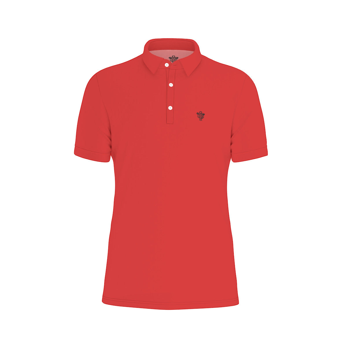 Scarlet Skies - Men's Stretch Collar Polo Shirt