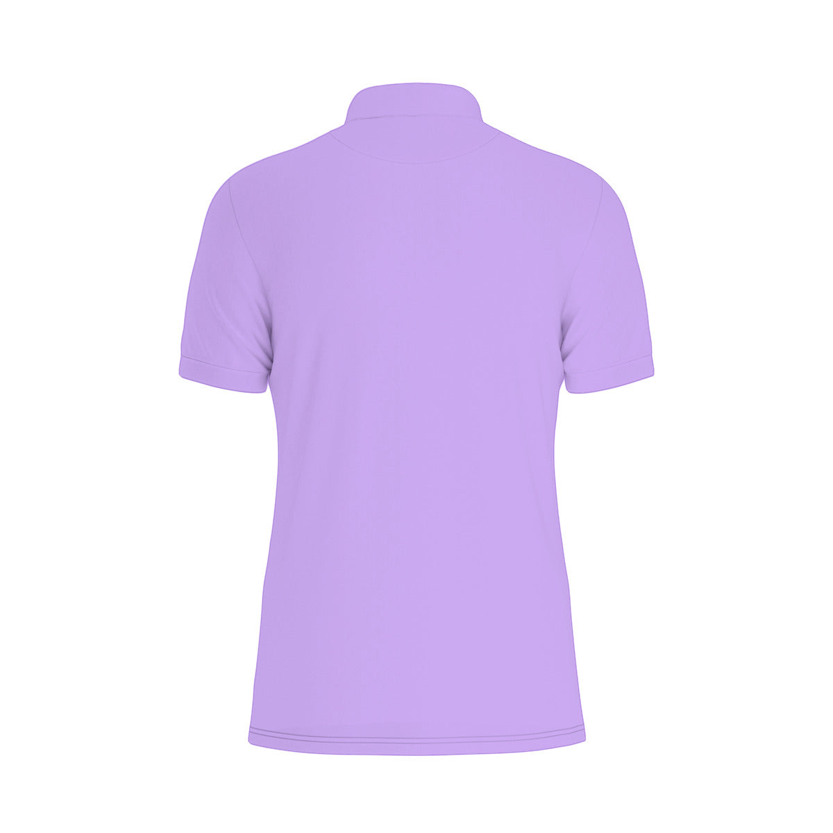 Lavender Pin - Men's Stretch Collar Polo Shirt