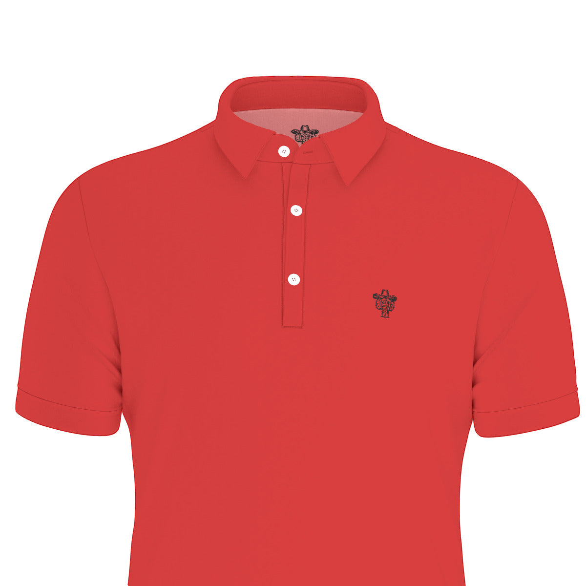 Scarlet Skies - Men's Stretch Collar Polo Shirt