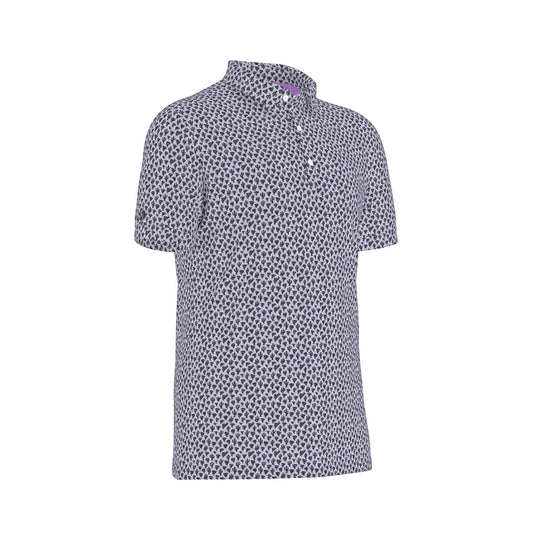 Desert Storm - Men's Stretch Collar Polo Shirt